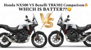 Honda NX500 VS Benelli TRK502